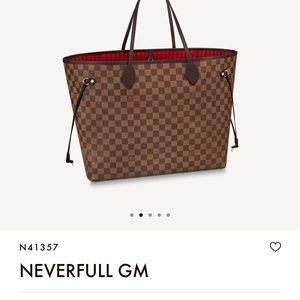 Gently loved Louis Vuitton Neverfull GM Damier Ebene. Incl. Pochette. Authentic.